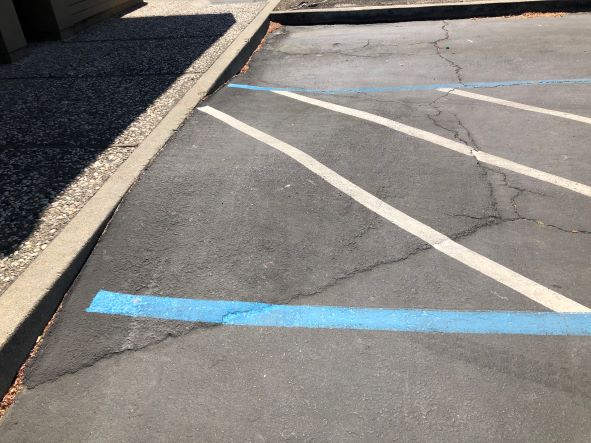 second parking space